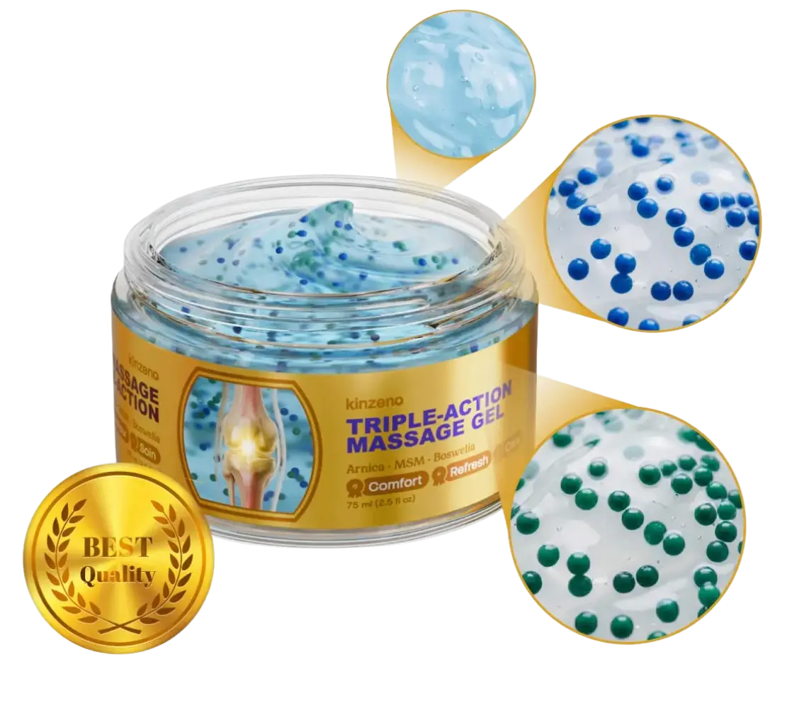Kinzeno Triple-Action Massage Gel